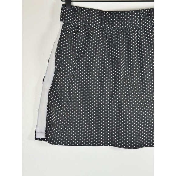 T by Talbots Skort XS Black White Polka Dot Stretch Active Golf Tennis Preppy - Picture 2 of 11